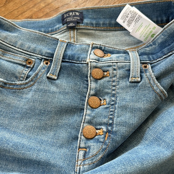 JCrew 10” High Rise Skinny Jean - Picture 4 of 5